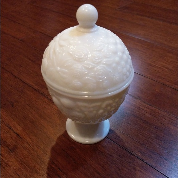 Avon Other - milk glass candy dish